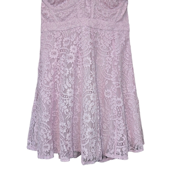 For Love And Lemons Carmela Mini Dress Purple NWT - Picture 5 of 16